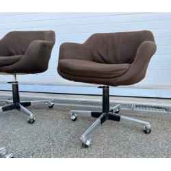 SET 6 SEDIA POLTRONA GIREVOLE Olli Mannermaa PER Cassina MOD "1106" DESIGN 1959