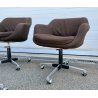SET 6 SEDIA POLTRONA GIREVOLE Olli Mannermaa PER Cassina MOD "1106" DESIGN 1959