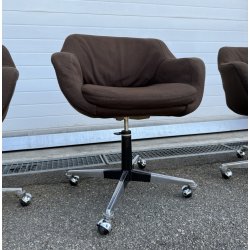 SET 6 SEDIA POLTRONA GIREVOLE Olli Mannermaa PER Cassina MOD "1106" DESIGN 1959