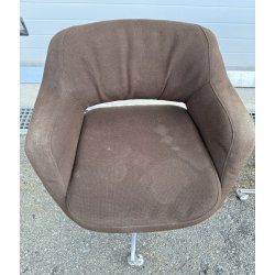 SET 6 SEDIA POLTRONA GIREVOLE Olli Mannermaa PER Cassina MOD "1106" DESIGN 1959