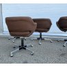 SET 6 SEDIA POLTRONA GIREVOLE Olli Mannermaa PER Cassina MOD "1106" DESIGN 1959