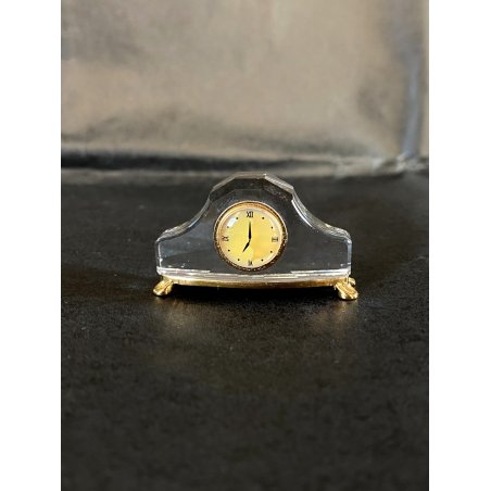 SWAROVSKI CRYSTAL MEMORIES MANTLE CLOCK OROLOGIO da CAMINO  200076 DANNI