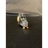 SWAROVSKI CRYSTAL MEMORIES MANTLE CLOCK OROLOGIO da CAMINO  200076 DANNI