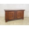 ANTICA PICCOLA CREDENZA 1900 LEGNO CUCINA EPOCA DISPENSA 2 ANTE RUSTICA