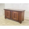 ANTICA PICCOLA CREDENZA 1900 LEGNO CUCINA EPOCA DISPENSA 2 ANTE RUSTICA