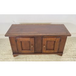 ANTICA PICCOLA CREDENZA 1900 LEGNO CUCINA EPOCA DISPENSA 2 ANTE RUSTICA