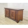 ANTICA PICCOLA CREDENZA 1900 LEGNO CUCINA EPOCA DISPENSA 2 ANTE RUSTICA