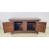 ANTICA PICCOLA CREDENZA 1900 LEGNO CUCINA EPOCA DISPENSA 2 ANTE RUSTICA