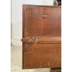 ANTICA PICCOLA CREDENZA 1900 LEGNO CUCINA EPOCA DISPENSA 2 ANTE RUSTICA