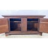 ANTICA PICCOLA CREDENZA 1900 LEGNO CUCINA EPOCA DISPENSA 2 ANTE RUSTICA