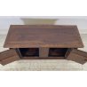 ANTICA PICCOLA CREDENZA 1900 LEGNO CUCINA EPOCA DISPENSA 2 ANTE RUSTICA