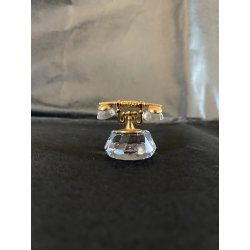 SWAROVSKI CRYSTAL MEMORIES TELEFONO A DISCO Rotary Telephone  180408 VINTAGE