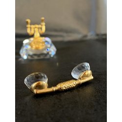 SWAROVSKI CRYSTAL MEMORIES TELEFONO A DISCO Rotary Telephone  180408 VINTAGE