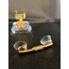SWAROVSKI CRYSTAL MEMORIES TELEFONO A DISCO Rotary Telephone  180408 VINTAGE