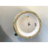 BROCCA VERSATOIO CERAMICA Albisola SAVONA DECORO CALLIGRAFICO PAESAGGIO FIGURE
