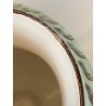 BROCCA VERSATOIO CERAMICA Albisola SAVONA DECORO CALLIGRAFICO PAESAGGIO FIGURE