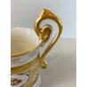 VINTAGE MUG TAZZA CAFFè THE PIATTINO COORDINATO DECORATA A MANO Meissen '900