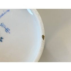 VINTAGE MUG TAZZA CAFFè THE PIATTINO COORDINATO DECORATA A MANO Meissen '900
