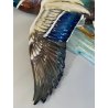 ANTICA SCULTURA ANATRA GIUSEPPE TAGLIARIOL TAY CERAMICA SMALTATA ANNI 60 DUCK