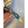 ANTICA SCULTURA ANATRA GIUSEPPE TAGLIARIOL TAY CERAMICA SMALTATA ANNI 60 DUCK