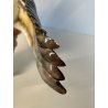 ANTICA SCULTURA ANATRA GIUSEPPE TAGLIARIOL TAY CERAMICA SMALTATA ANNI 60 DUCK