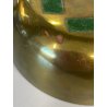 SET 4 SCATOLE DECORATIVE SILVERPLATED BRASS BOWL WITH LID MID CENTURY MODERN '50