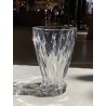 GRANDE VASO CRISTALLO ST. Louis FRANCIA FIRMATO BASE VINTAGE GLASS 28cm/h  '70s