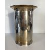 PORTA BOTTIGLIE GLACETTE METALLO ARGENTATO DESIGN Guido Galbiati ARGENTIERE '60