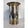 PORTA BOTTIGLIE GLACETTE METALLO ARGENTATO DESIGN Guido Galbiati ARGENTIERE '60