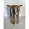 PORTA BOTTIGLIE GLACETTE METALLO ARGENTATO DESIGN Guido Galbiati ARGENTIERE '60