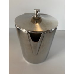 CAFFETTIERA TEIERA LATTIERA BRICCO SERVIZIO Gio Ponti DESIGN Broggi Milano h20cm
