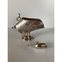 ANTICA ZUCCHERIERA SECCHIELLO CARBONE SILVERPLATED EPBM Harrison Fisher & Co