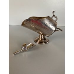 ANTICA ZUCCHERIERA SECCHIELLO CARBONE SILVERPLATED EPBM Harrison Fisher & Co