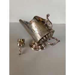 ANTICA ZUCCHERIERA SECCHIELLO CARBONE SILVERPLATED EPBM Harrison Fisher & Co