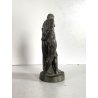 ANTICA SCULTURA BRONZO Ercole FARNESE BRONZETTO Souvenir Grand Tour H12cm