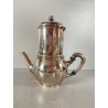 CAFFETTIERA BROGGI MILANO "Iles Borromées Stresa" H15,2cm METALLO ARGENTATO '30
