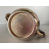 CAFFETTIERA BROGGI MILANO "Iles Borromées Stresa" H15,2cm METALLO ARGENTATO '30