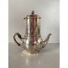 CAFFETTIERA BROGGI MILANO "Iles Borromées Stresa" H15,2cm METALLO ARGENTATO '30