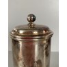 CAFFETTIERA BROGGI MILANO "Iles Borromées Stresa" H15,2cm METALLO ARGENTATO '30