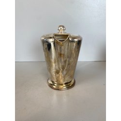 ANTICA CAFFETTIERA TEIERA 4 BROGGI MILANO Hotel Silver METALLO ARGENTATO