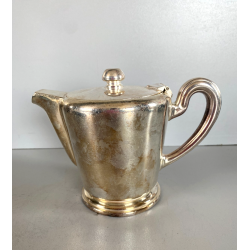 CAFFETTIERA TEIERA F.lli BROGGI MILANO 4 Aminta Stresa Hotel Silver ART DECO'