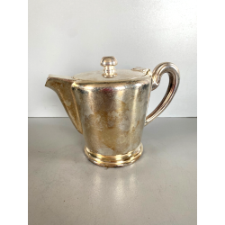 CAFFETTIERA TEIERA F.lli BROGGI MILANO 4 Aminta Stresa Hotel Silver ART DECO'