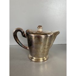CAFFETTIERA TEIERA F.lli BROGGI MILANO 4 Aminta Stresa Hotel Silver ART DECO'