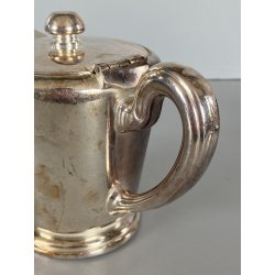 CAFFETTIERA TEIERA F.lli BROGGI MILANO 4 Aminta Stresa Hotel Silver ART DECO'