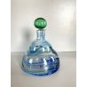 BOTTIGLIA PROFUMO VETRO CARLO MORETTI "Marblé" VINTAGE TRASPARENTE BLU VERDE '70