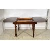 ANTICO TAVOLO PRANZO ALLUNGABILE PROLUNGA LEGNO NOCE 1900 LUIGI FILIPPO TABLE