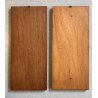COPPIA PANNELLO RAME SMALTO GRANFUOCO TEAK PRIMITIVISMO MID CENTURY MODERN