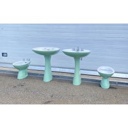SANITARI BAGNO S.C.I. LAVENO Gio Ponti LAVENITE Antonia Campi CERAMICA SMALTATA