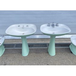 SANITARI BAGNO S.C.I. LAVENO Gio Ponti LAVENITE Antonia Campi CERAMICA SMALTATA