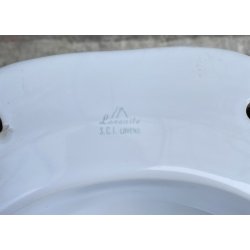 SANITARI BAGNO S.C.I. LAVENO Gio Ponti LAVENITE Antonia Campi CERAMICA SMALTATA